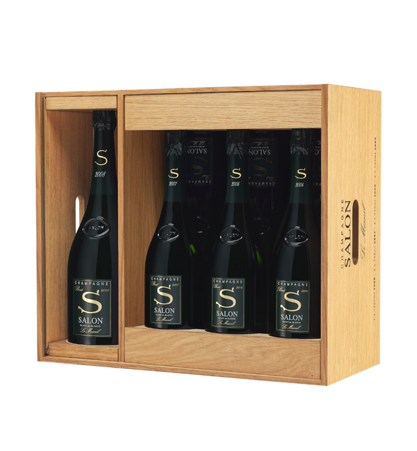 Salon Le Mesnil Blanc de Blancs Brut 2008 Oenothèque Collector's Case - Bottle Hero