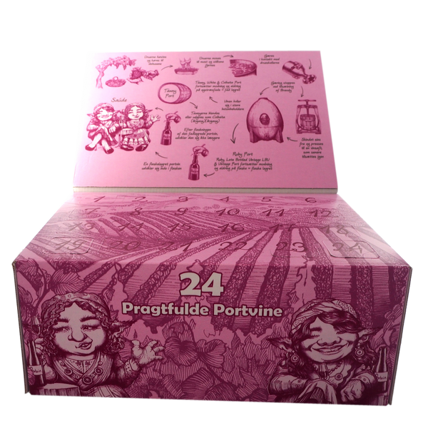 Borges og Martha's 24 Pragtfulde Portvine Julekalender - Bottle Hero