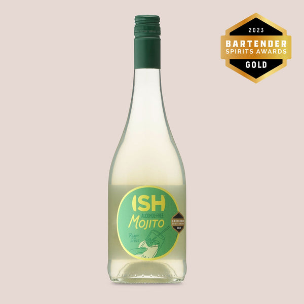 ISH Spirits, Alcohol-Free Mojito, 750 ml - Bottle Hero
