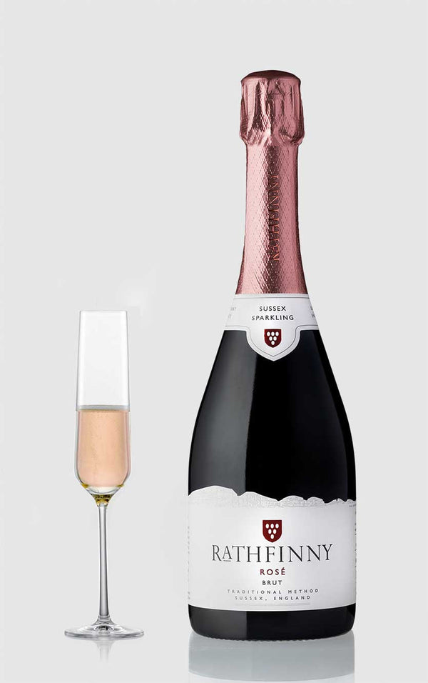 Rathfinny Rosé Brut Sussex Sparkling 2019 - Bottle Hero