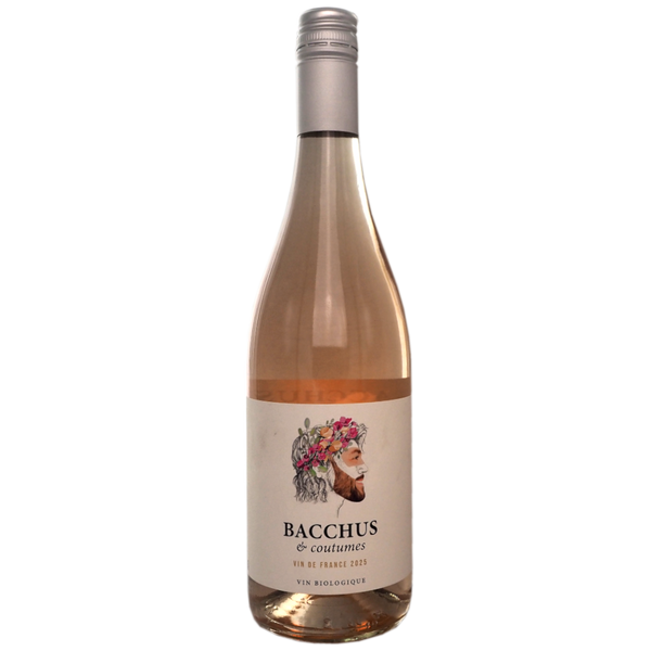 Domaines Auriol Bacchus & Coutumes Bio Rose 2025 - Bottle Hero