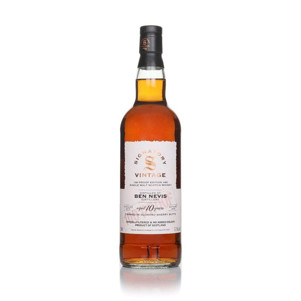 Signatory Vintage Whisky Company, Ben Nevis 2015/2026 10 år 57,1% - Bottle Hero