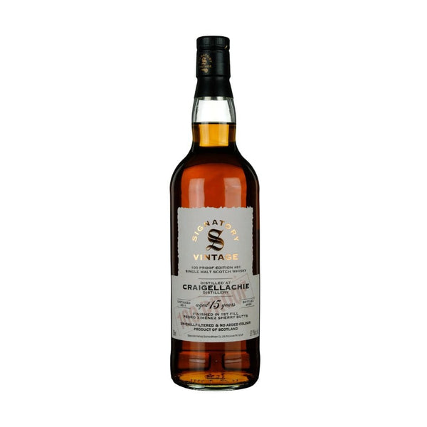 Signatory Vintage Whisky Company, Craigellachie 2011/2026 15 år  57,1% - Bottle Hero