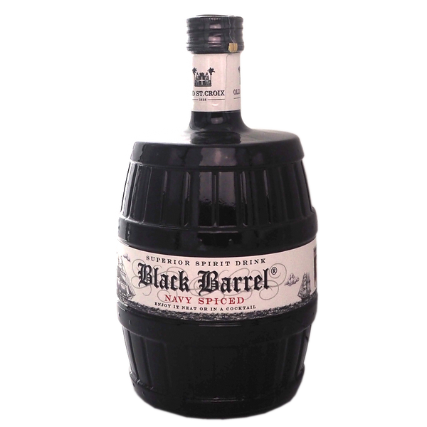 Old St. Croix Black Barrel Navy Spiced - Bottle Hero