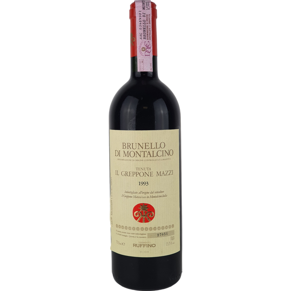 Ruffino, Greppone Mazzi Brunello 1993 - 0,75l - Bottle Hero