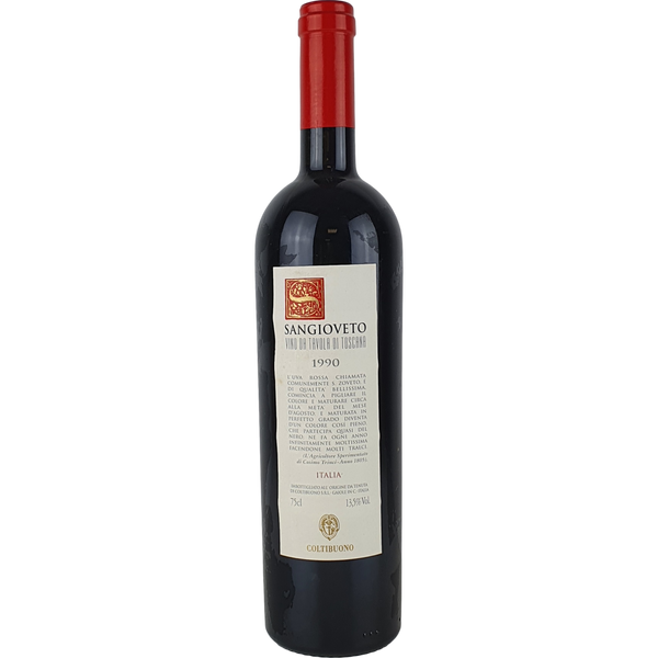 Coltibuono Sangioveto 1990 - 0,75l - Bottle Hero