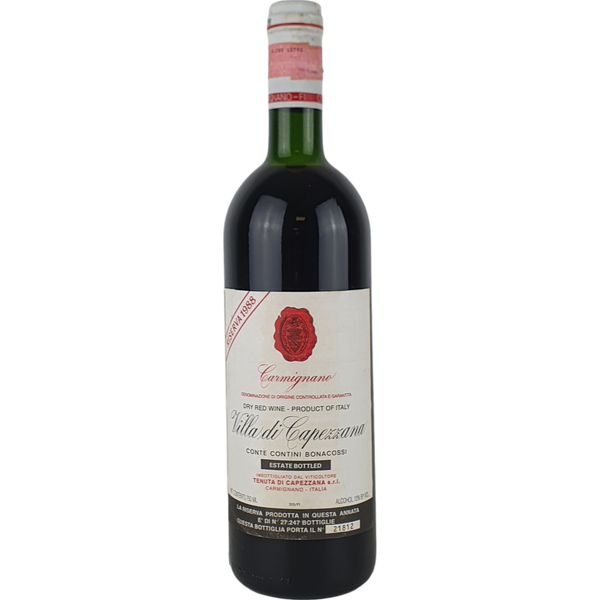 Capezzana Carmignano Riserva  1988 - 0,75l - Bottle Hero