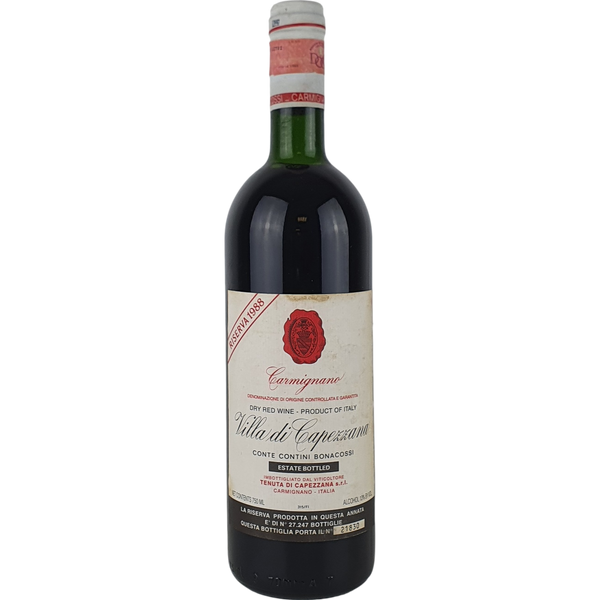 Capezzana Villa Trefiano 1988 - 0,75l - Bottle Hero