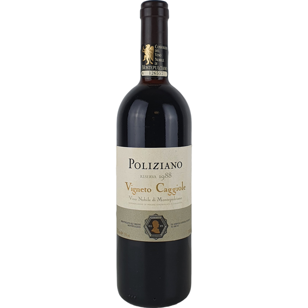 Poliziano Vino Nobile Caggiole 1988 - 0,75l - Bottle Hero