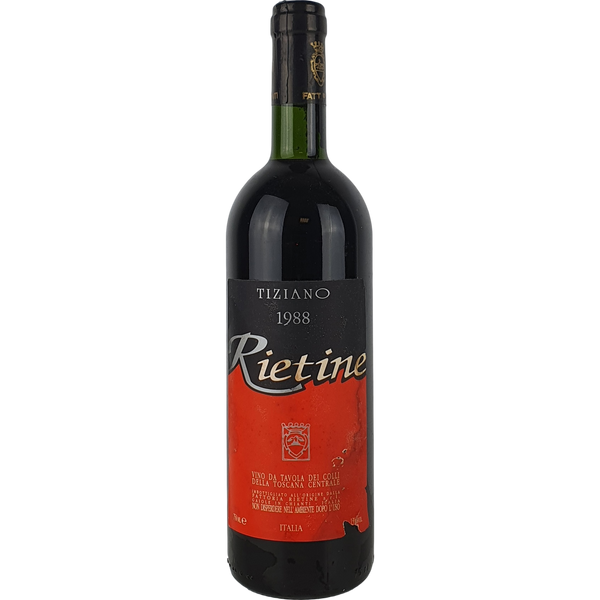 Rietine Tiziano 1988 - 0,75l - Bottle Hero