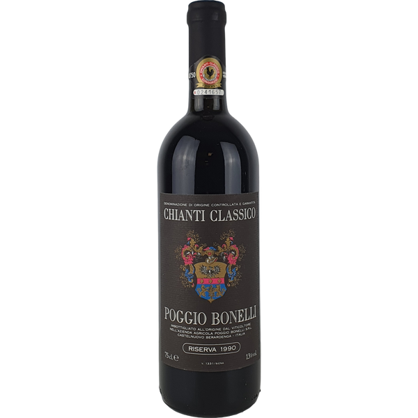 Poggio Bonelli Chianti Classico Riserva 1990 - 0,75l - Bottle Hero