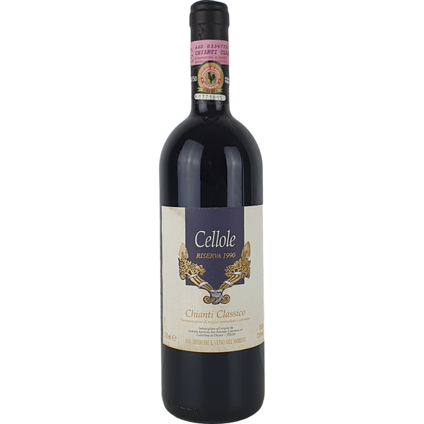 San Fabiano Calcinaia Chianti Classico Riserva Cellole 1990 - 0,75l - Bottle Hero