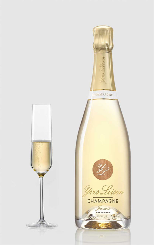 Yves Loison Champagne Jeanne Blanc de Blancs Brut NV - Bottle Hero