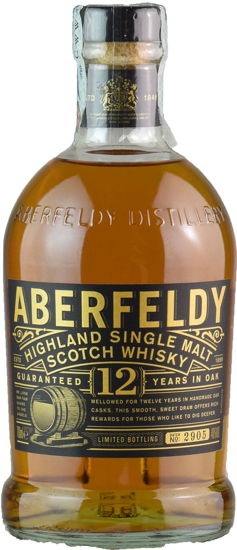 Aberfeldy Single Malt Scotch Whisky 12 Y.O. 0.7L