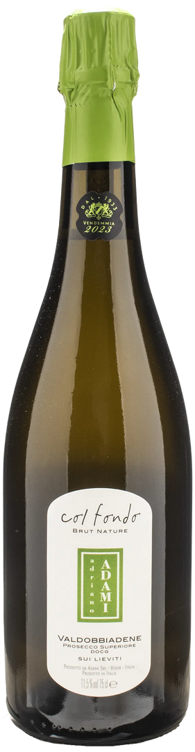Adami Valdobbiadene Prosecco Superiore Col Fondo sui lieviti Brut Nature 2023