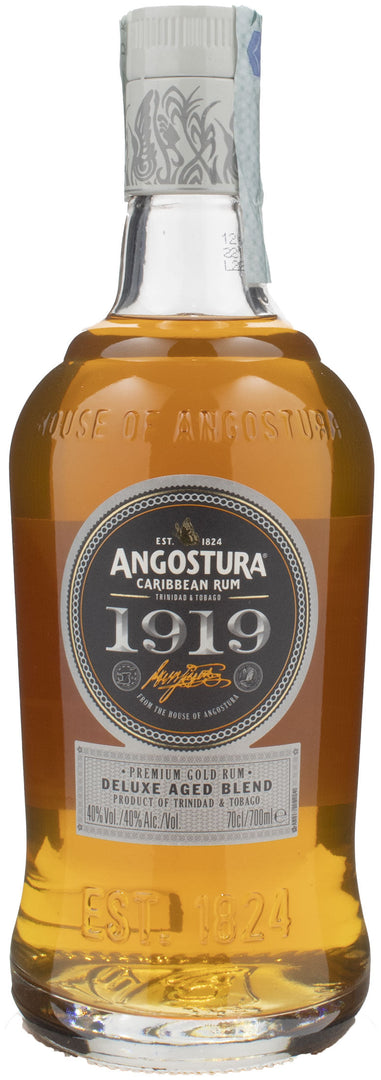 Angostura Caribbean Rum Premium Gold Deluxe Aged Blend 0.70L 1919 - Bottle Hero