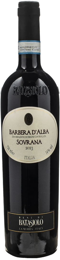 Batasiolo Barbera d'Alba Sovrana 2023