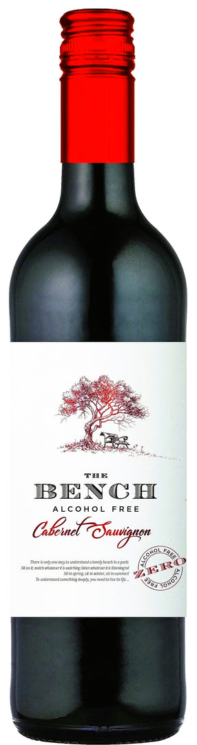 Weinkellerei Hechtsheim, Cabernet Sauvignon The Bench - Alkoholfri - Bottle Hero