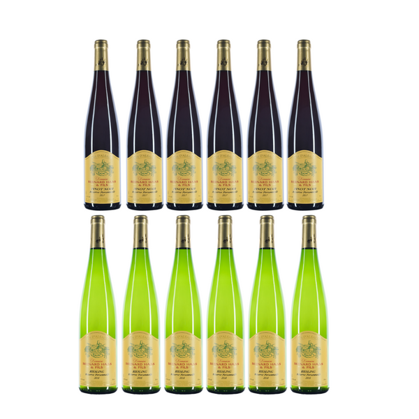 6 Riesling 2021 x 6 Pinot Noir 2022