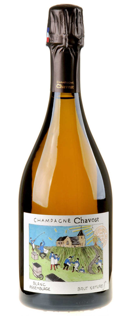 Champagne Chavost Blanc Assemblage Brut Nature white - Bottle Hero