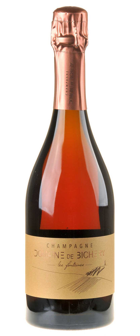 Domaine de Bichery Champagne Les Fontaines Rosé Brut Nature Bio 2021 white - Bottle Hero