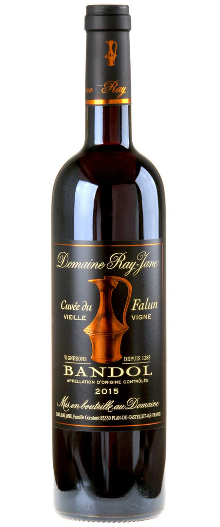 Domaine Ray Jane Cuvée du Falun Bandol Rouge bio 2015 - Bottle Hero