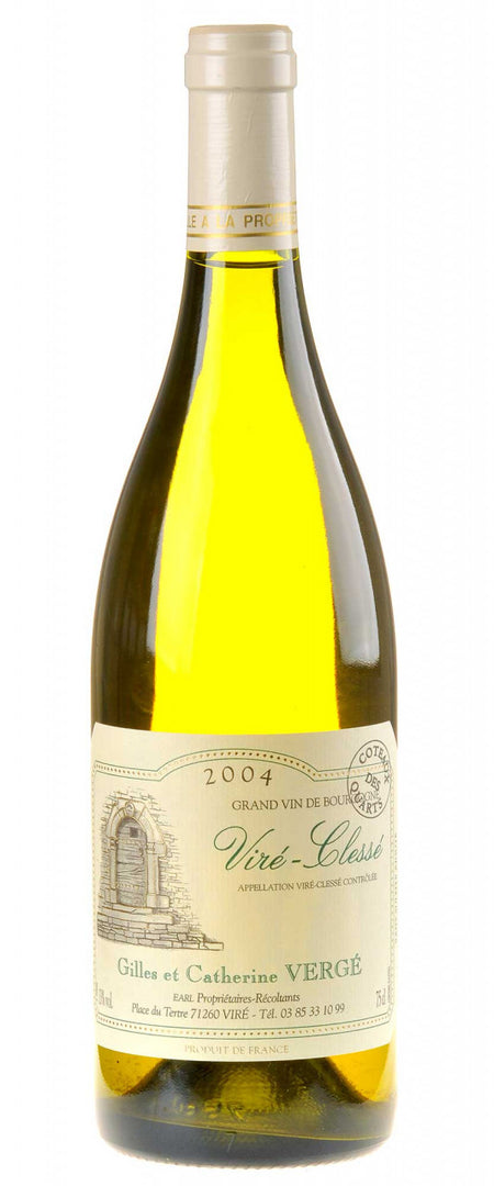 Gilles & Catherine Vergé Viré-Clessé Coteaux des Quarts 2004 white - Bottle Hero