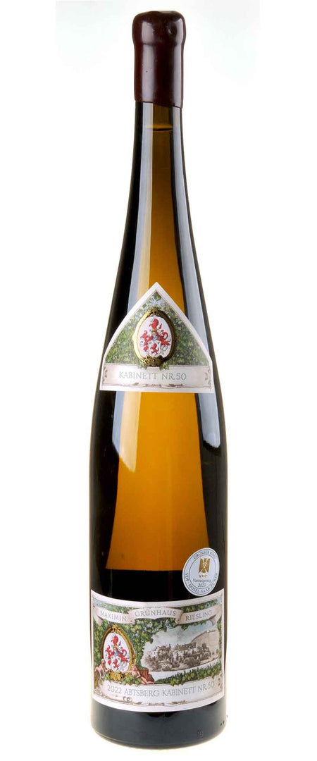 Maximin Grünhaus Riesling Abtsberg Kabinett Nr 50 2022 Magnum Versteigerung white - Bottle Hero