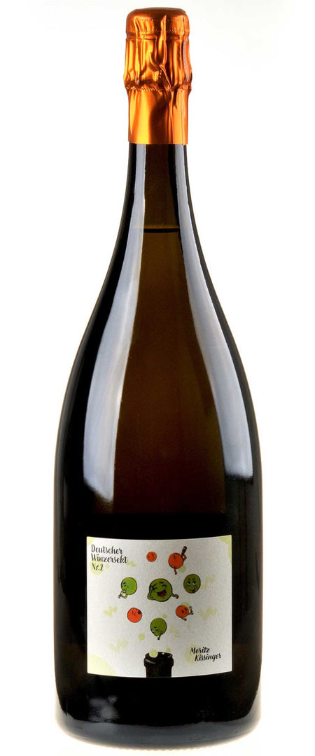 Moritz Kissinger Deutscher Winzersekt Nr. 4 Bio Magnum white - Bottle Hero