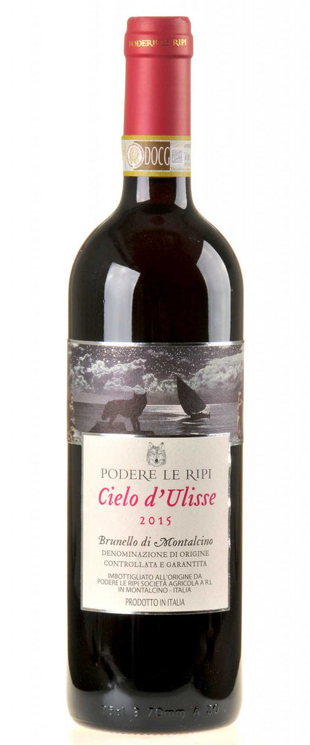 Podere Le Ripi Cielo d'Ulisse Brunello di Montalcino 2015 - Bottle Hero