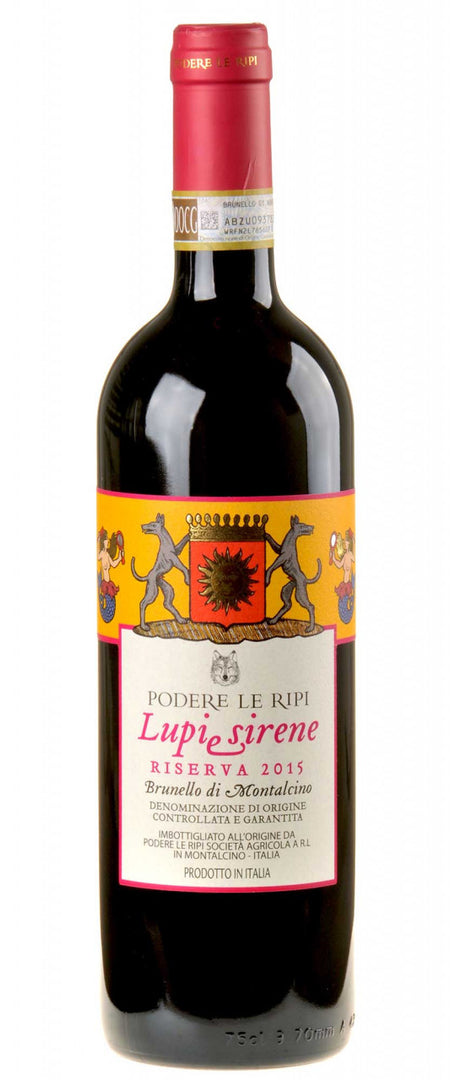 Podere Le Ripi Lupi e Sirene Brunello di Montalcino Riserva 2019 - Bottle Hero