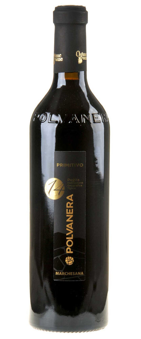 Polvanera Primitivo 14 Gioia del Colle Vigneto Marchesana Bio 2022 - Bottle Hero