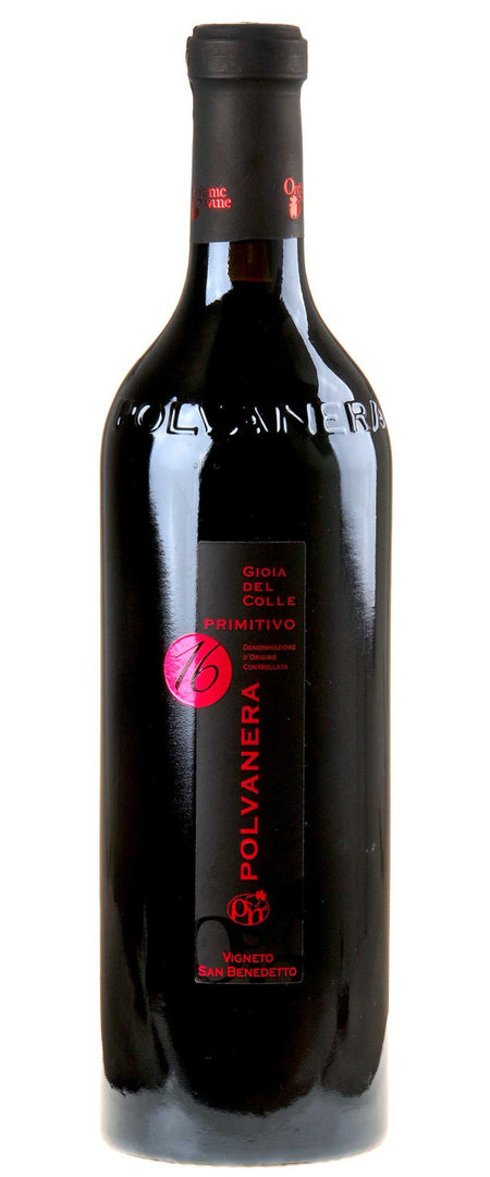 Polvanera Primitivo 16 Gioia del Colle Vigneto San Benedetto Bio 2018 - Bottle Hero