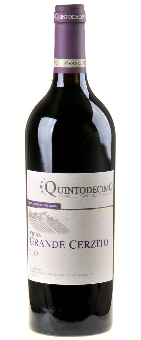 Quintodecimo Vigna Grande Cerzito Taurasi Riserva 2019 - Bottle Hero