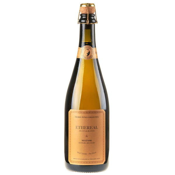 Theros Wines Ethèreal Plyto Blanc de Blancs Brut Nature 2025 white - Bottle Hero