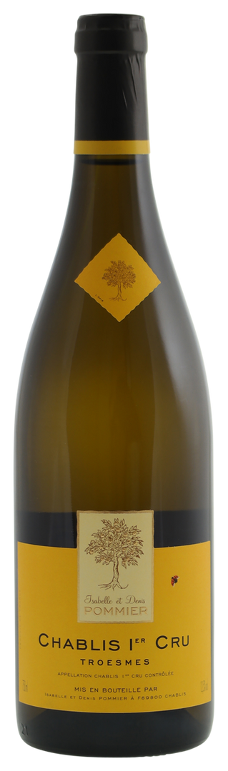 2022 Isabelle et Dennis Pommier Chablis 1er Cru Troesmes BIO - Bottle Hero