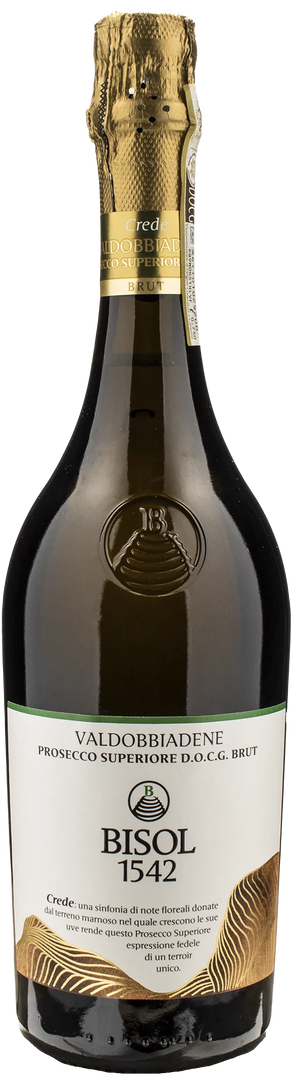 Bisol 1542 Valdobbiadene Prosecco Superiore Crede Brut 2024