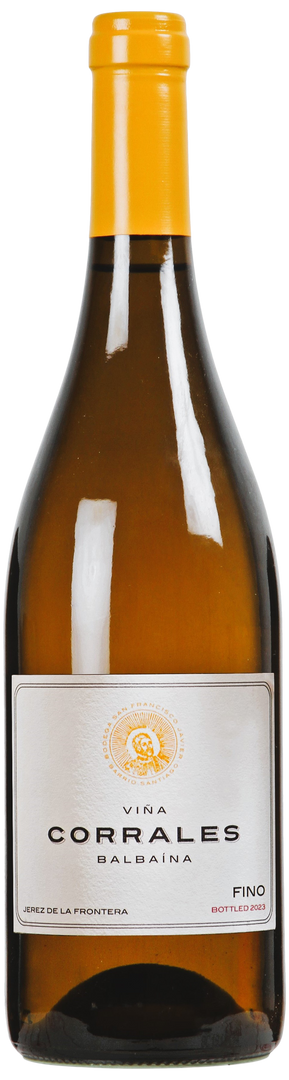 Bodegas San Francisco Javier, Sherry Fino Corrales Pago Balbaína - Peter Sisseck, SAGA 2025 - Bottle Hero