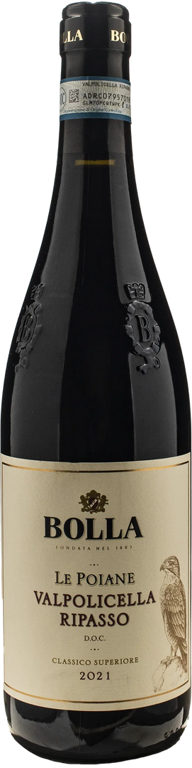 Bolla Valpolicella Ripasso Classico Superiore Le Poiane 2021 - Bottle Hero