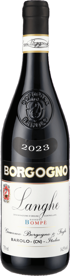 Borgogno, Langhe Bompè Barbera DOC, 2023 - Bottle Hero