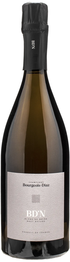 Bourgeois Diaz Champagne BD'N Blanc de Noirs Brut Nature