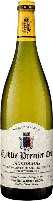 Jean-Paul & Benoît Droin, Chablis 1. Cru Montmains, 2023 - Bottle Hero