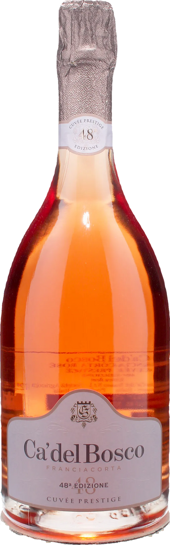 Ca' del Bosco Franciacorta Cuvee Prestige Extra Brut Rosè 48esima Edizione - Bottle Hero