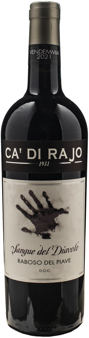 Ca di Rajo Raboso Piave Sangue del Diavolo 2021 - Bottle Hero