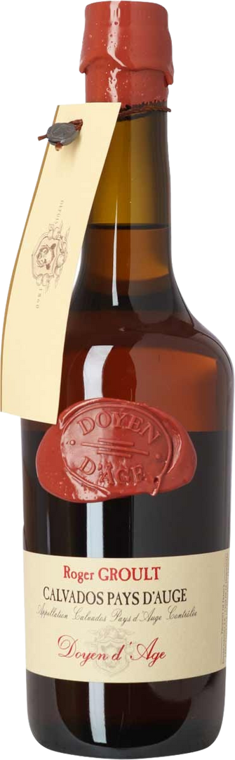 Calvados Doyen Age, Roger Groult, Clos de la Hurvanière, Pays d'Auge, 0,5 l.