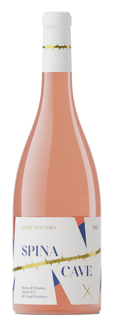Campi Deantera, Salento Spinacave Rosato di Primitivo 2024 Rose - Bottle Hero