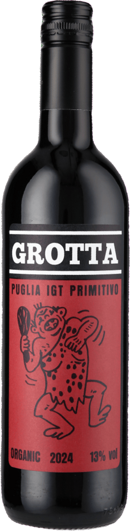 Cantine Volpi, Grotta Puglia Primitivo ØKO, 2024 - Bottle Hero