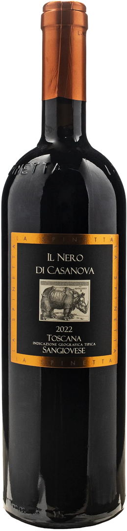 Casanova della Spinetta Toscana Sangiovese Il Nero di Casanova 2022 - Bottle Hero