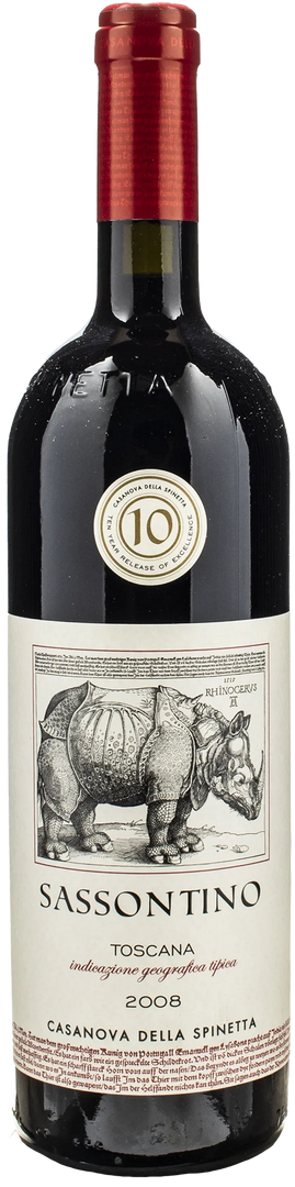 Casanova della Spinetta Toscana Sangiovese Rosso Sassontino 2008