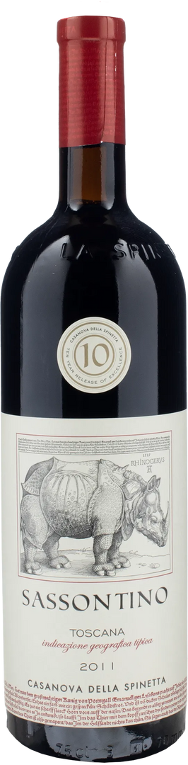 Casanova della Spinetta Toscana Sangiovese Rosso Sassontino 2011
